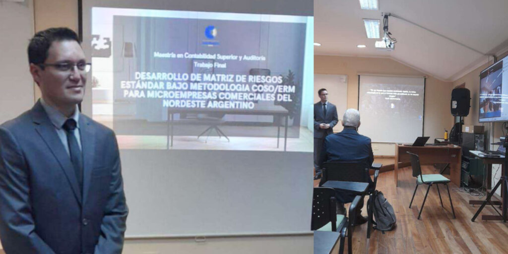Exposición y Defensa oral del Trabajo Final. Presentado por el Cr. Miguel Ángel Maschio. Magíster en Contabilidad Superior y Auditoría