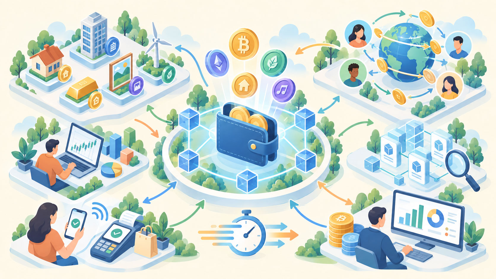 Activos virtuales, tokenización y economías sin fricciones